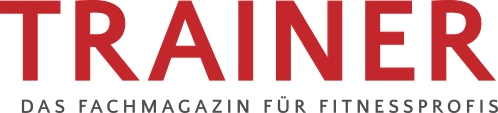Logo des Trainer Magazins - Slogan: Das Fachmagazin für Fitnessprofis